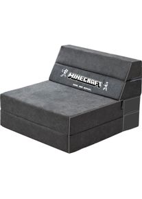 Schlafsofa Phoenix, grau, B:119cm H:80cm, 100% Polyester, Sofas, Schlafsofa