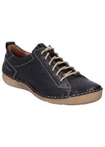 Schn&uuml;rschuh Josef Seibel "Fergey 56", Damen, Gr. 38, schwarz, Leder, Schuhe Schn&uuml;rschuh, Freizeitschuh, Halbschuh mit herausnehmbarer Innensohle, Weite G