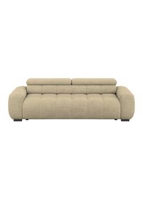 Luca Bessoni , Beige , Textil , 248x77-97x108 cm , Stoffauswahl, R&uuml;cken echt, elektrischer Sitzvorzug , Wohnzimmer, Sofas & Couches, Sofas, Big Sofas