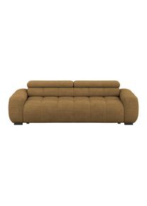 Luca Bessoni , Braun , Textil , 248x77-97x108 cm , Stoffauswahl, R&uuml;cken echt, elektrischer Sitzvorzug , Wohnzimmer, Sofas & Couches, Sofas, Big Sofas