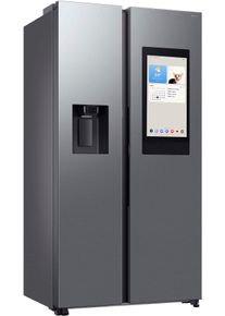 Samsung Side-by-Side "RS90F67BE", Energieeffizienz: E, silber (edelstahl look), B:91,2cm H:178cm T:72,6cm, K&uuml;hlschr&auml;nke, Side-by-Side