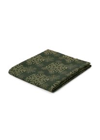 Tchibo - Jacquard-Tischdecke - dunkelgr&uuml;n