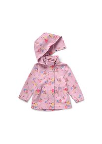 Tchibo - Kinder-Softshelljacke - M&auml;dchen - Gr. 110/116 - rosa/gebl&uuml;mt