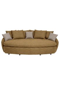 Luca Bessoni , Senfgelb , Textil , 238x80x140 cm , Stoffauswahl, Hocker erh&auml;ltlich, Armteil links, Armteil rechts , Wohnzimmer, Sofas & Couches, Sofas, Big Sofas