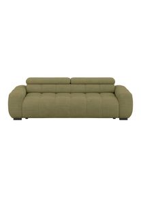 Luca Bessoni , Dunkelgr&uuml;n , Textil , 248x77-97x108 cm , Stoffauswahl, R&uuml;cken echt, elektrischer Sitzvorzug , Wohnzimmer, Sofas & Couches, Sofas, Big Sofas
