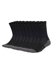 Kurzsocken adidas originals "Socken Essentials Climacool Crew Socken 9P 9er Pack", Damen, Gr. 46-48, schwarz, Obermaterial: 69% Polyester PES. 26% Baumwolle CO. 4% Elasthan EL. 1% Polyamid PA., Socken Kurzsocken