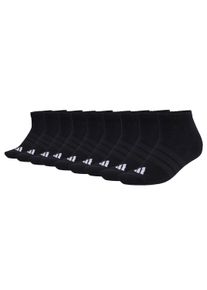 Sneakersocken adidas originals "Socken Cushioned Essentials Low Socks 9P 9er Pack", Damen, Gr. 40-42, schwarz, Obermaterial: 60% Baumwolle CO. 37% Polyester PES. 2% Elasthan EL. 1% Polyamid PA., Socken Sneakersocken