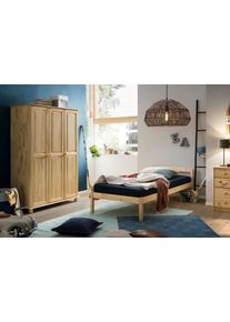 M&ouml;bilia Bettgestell M&Ouml;BILIA "Chur", beige (natur, natur, natur), B:98cm H:61cm, Betten, Bettgestell