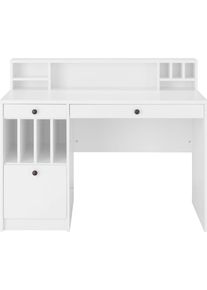 Schreibtisch OTTO HOME "Licia, Computertisch", wei&szlig;, B:120cm H:94cm T:55cm, Tische, Schreibtisch, im Landhausstil, in 2 Breiten