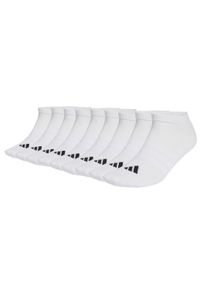 Sneakersocken adidas originals "Socken Cushioned Essentials Low Socks 9P 9er Pack", Damen, Gr. 37-39, wei&szlig;, Obermaterial: 60% Baumwolle CO. 37% Polyester PES. 2% Elasthan EL. 1% Polyamid PA., Socken Sneakersocken