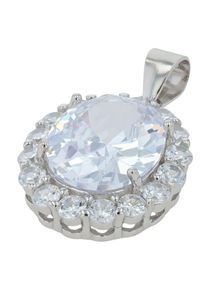 Adelia&acute;s Kettenanh&auml;nger ADELIA&acute;S "Damen Anh&auml;nger aus 925 Silber mit Zirkonia", silber, Schmuckanh&auml;nger, Damen, Kettenanh&auml;nger