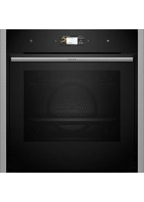 Neff Einbaubackofen "B64CS71N0", Energieeffizienz: A+, grau (silberfarben), B:59,6cm H:59,5cm T:54,8cm, Back&ouml;fen, AirFry-Funktion, Einbaubackofen
