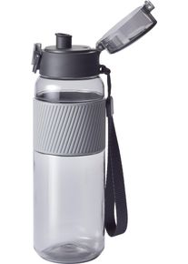 Trinkflasche Zwilling "Bottle mit Fruchtsieb zum Herausnehmen, Fassungsverm&ouml;gen ca. 680 ml", grau, H:7,5cm, Tritan, Trinkflaschen, Trinkflasche, bruchfestes Tritan