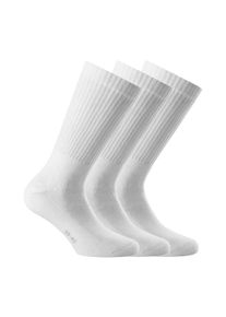 Kurzsocken Rohner Socks "Socken sport 3-er pack 3er Pack", Damen, Gr. 39-42, wei&szlig;, Obermaterial: 75% Baumwolle CO. 23% Polyamid PA. 2% Elasthan EL., Socken Kurzsocken