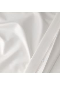 Bettw&auml;sche Florella "UNI weiss Edel-Satin, 100% Baumwolle", wei&szlig;, B/L: 200cm x 200cm, 1 Stk., 2 Stk., Satin, B/L: 70cm x 90cm, Satin, Obermaterial: 100% Baumwolle CO., Bettw&auml;sche, Bettw&auml;sche