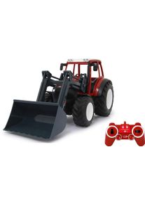 RC-Traktor Jamara "Lindner Geotrac mit Frontlader", rot, Fernlenkfahrzeuge, KinderB:17cm H:21cm T:43cm, RC-Traktor, mit Licht und Sound, B:17cm H:21cm T:43cm