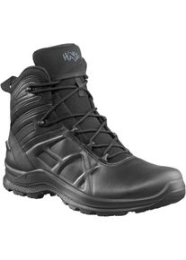 Wanderstiefel HAIX "Tactical 2.0 GTX mid", Damen, Gr. 9.5, schwarz, Obermaterial: 50% Rindsleder Leather cow. 50% Lammleder LEL., Schuhe Wanderstiefel