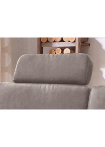 Kopfst&uuml;tze Home Affaire "Borkum, B: 52cm", grau, B:52cm H:22cm, Luxus-Microfaser (100% Polyester), Luxus-Microfaser Toro (100% Polyester), Struktur (100% Polyester), MELROSE (100% Polyester). , Polsterauflagen, Kopfst&uuml;tze