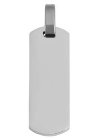 Adelia&acute;s Kettenanh&auml;nger ADELIA&acute;S "Unisex Anh&auml;nger aus Edelstahl", silber, Schmuckanh&auml;nger, Damen, Edelstahl, Kettenanh&auml;nger