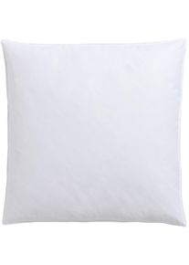 Federkissen Ribeco "Leon", wei&szlig;, B:80cm L:80cm, Bezug: 100% Baumwolle. F&uuml;llung: 90% Federn, 10% Daunen, Kopfkissen, Federkissen, Hergestellt in Deutschland