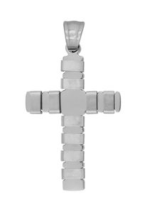 Adelia&acute;s Kreuzanh&auml;nger ADELIA&acute;S "Unisex Anh&auml;nger &iquest; Kreuz Kreuzanh&auml;nger aus Edelstahl", silber, Schmuckanh&auml;nger, Damen, Edelstahl, Kreuzanh&auml;nger