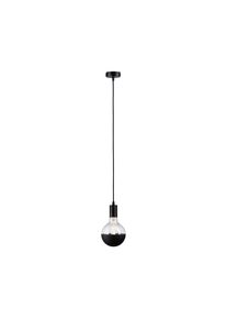 Paulmann Pendelleuchte "Ravi IP44 max 1x60W 230V Metall", schwarz, &Oslash; 8cm H: 150cm, 1 Stk., Leuchten, E27, Pendelleuchte