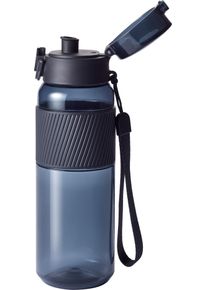 Trinkflasche Zwilling "Bottle mit Fruchtsieb zum Herausnehmen, Fassungsverm&ouml;gen ca. 680 ml", schwarz, H:7,5cm, Tritan, Trinkflaschen, Trinkflasche, bruchfestes Tritan