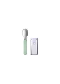 Kinderl&ouml;ffel Mepal "Faltbarer L&ouml;ffel Ellipse", gr&uuml;n (nordic sage), Essl&ouml;ffel, Kinderl&ouml;ffel