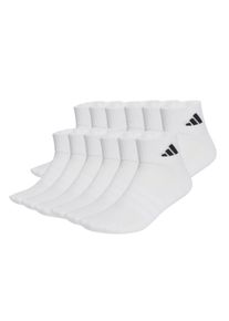 Kurzsocken adidas originals "Socken Cushioned Essentials Ankle Socks 12P 12er Pack", Damen, Gr. 40-42, wei&szlig;, Obermaterial: 57% Baumwolle CO. 40% Polyester PES. 2% Elasthan EL. 1% Polyamid PA., Socken Kurzsocken