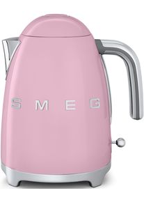 Smeg Wasserkocher "KLF03PKEU", pink (cadillac pink), B:22,3cm H:24,8cm T:17,1cm, Wasserkocher, Wasserkocher