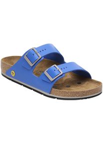 Clog "Arizona", Damen, Gr. 47, blau, Obermaterial: 100% sonstige Fasern AF., BIRKENSTOCK PROFESSIONAL, Schuhe Clog