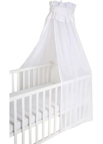 Betthimmel Roba "Uni, wei&szlig;", wei&szlig;, B:250cm H:160cm, Baumwolle, Polyester, Betthimmel, Betthimmel