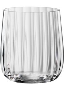 Becher Spiegelau "LifeStyle", transparent, B:8,3cm H:9cm &Oslash;:8,3cm, Kristallglas, Trinkgef&auml;&szlig;e, Becher, 340 ml, 4-teilig