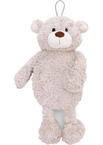 W&auml;rmflasche Nici "Classic Bear, B&auml;r Finni, 300 ml, 34 cm", grau, W&auml;rmflaschen, KinderB:24cm H:34cm T:12cm, W&auml;rmflasche, 2in1 - Kuscheltier & W&auml;rmflasche in einem; enth&auml;lt recyceltes Material, B:24cm H:34cm T:12cm