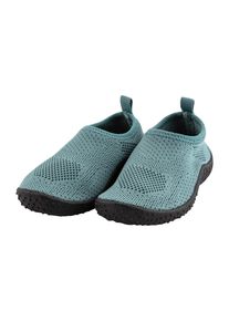 Badeschuh Sterntaler "Badeschuhe Strickoptik", Jungen, Gr. 30, gr&uuml;n (jadegr&uuml;n), Obermaterial: 100% Synthetik synthetic., Schuhe Badeschuh