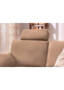 Kopfst&uuml;tze Home Affaire "Borkum, B: 52cm", braun, B:52cm H:22cm, Luxus-Microfaser (100% Polyester), Luxus-Microfaser Toro (100% Polyester), Struktur (100% Polyester), MELROSE (100% Polyester). , Polsterauflagen, Kopfst&uuml;tze