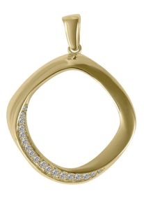 Adelia&acute;s Kettenanh&auml;nger ADELIA&acute;S "Damen Anh&auml;nger aus 333 Gold mit Zirkonia", gold, Schmuckanh&auml;nger, Damen, Kettenanh&auml;nger