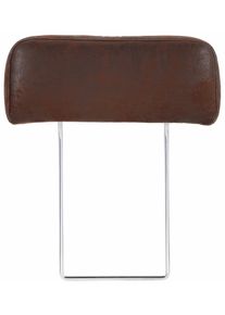 Kopfst&uuml;tze Home Affaire "Borkum, B: 52cm", braun (schoko), B:52cm H:22cm, Luxus-Microfaser (100% Polyester), Luxus-Microfaser Toro (100% Polyester), Struktur (100% Polyester), MELROSE (100% Polyester). , Polsterauflagen, Kopfst&uuml;tze