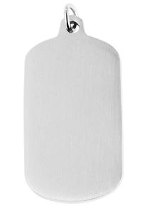 Adelia&acute;s Kettenanh&auml;nger ADELIA&acute;S "Unisex Anh&auml;nger aus Edelstahl", silber, Schmuckanh&auml;nger, Damen, Edelstahl, Kettenanh&auml;nger