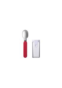 Kinderl&ouml;ffel Mepal "Faltbarer L&ouml;ffel Ellipse", rot (nordic rot), Essl&ouml;ffel, Kinderl&ouml;ffel