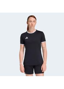 Fu&szlig;balltrikot adidas Performance "ENTRADA26 TRIKOT", Damen, Gr. XS, schwarz, wei&szlig;, Obermaterial: 100% Polyester, Rundhals, Trikots Fu&szlig;balltrikot