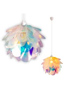 N&auml;ve N&Auml;VE Pendelleuchte "Fora", bunt (transparent, bunt), 1, H: 117cm, 1 Stk., Leuchten, Pendelleuchte