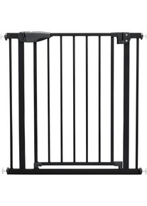 T&uuml;rschutzgitter fillikid "Autoclose", Baby, Gr. B/H/T: 70cm x 76cm, schwarz, Metall, Schutzgitter T&uuml;rschutzgitter