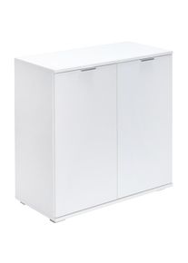 Casaria Kast Dressoir Alba Wit met 2 Deuren
