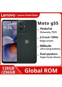 Motorola MOTO G55 Smartphone 6.5-inch 120Hz Display Global ROM MediaTek Dimensity 7025 CPU 256GB 50MP 5000mAh Cellphone