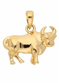 Adelia&acute;s Kettenanh&auml;nger ADELIA&acute;S "585 Gold Sternzeichen Anh&auml;nger Stier", gold, Schmuckanh&auml;nger, Damen, Gelbgold 585, Kettenanh&auml;nger