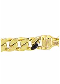 Adelia&acute;s Goldarmband ADELIA&acute;S "333 Gold Flach Panzer Armband 19 cm &Oslash; 4,1 mm" Gr. 19, gold, Armb&auml;nder, Damen, Gelbgold 333, Goldarmband