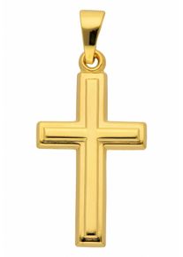 Adelia&acute;s Kettenanh&auml;nger ADELIA&acute;S "333 Gold Kreuz Anh&auml;nger", gold, Schmuckanh&auml;nger, Damen, Gelbgold 333, Kettenanh&auml;nger