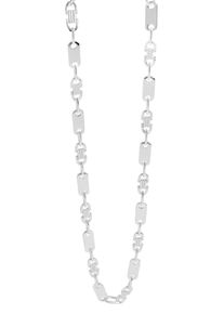 Adelia&acute;s Gliederkette ADELIA&acute;S "Herren Halskette &iquest; Plattenkette aus 925 Silber 60 cm" Gr. 60, silber, Halsketten, Herren, Blacklist, Gliederkette