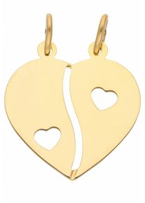Adelia&acute;s Kettenanh&auml;nger ADELIA&acute;S "333 Gold Anh&auml;nger Partneranh&auml;nger", gold, Schmuckanh&auml;nger, Damen, Gelbgold 333, Kettenanh&auml;nger